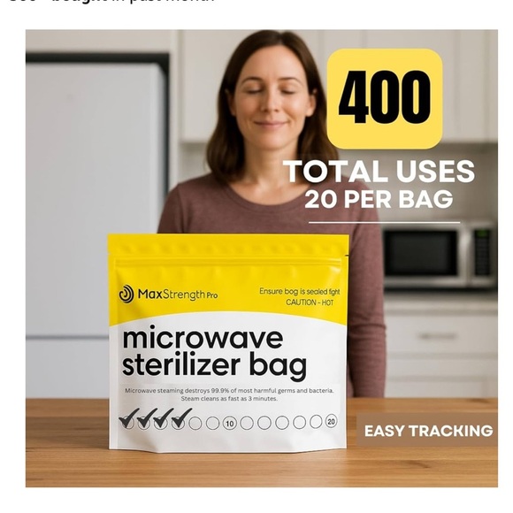 MaxStrength Pro Microwave Sterilizer Bags - Picture 5 of 7
